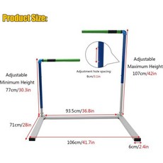 육상용 에어리폼 메탈 연습용 허들 훈련 장비 선수용 조정 가능한 민첩성 실외 스포츠 - 공중격파대
