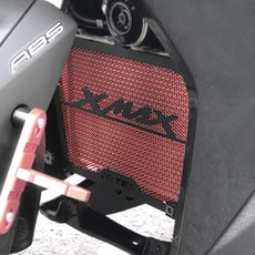 야마하 XMAX300 라디에이터그릴 가드 엑스맥스300 커버 보호 17-22년, Red - 레드