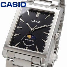 CASIO 카시오 손목시계 워치 문페이즈 Moon phase 블랙 남성 MTP-M105D-1AV