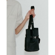 KUHO [KUHO] New Nylon Bucket Bag Black (KF32D4SW15)