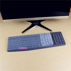 키보드키스킨 MK235MK315K375S데스크톱 무선 키보드 보호스티커 세트방지 먼지커버, T01-투명한, 기본