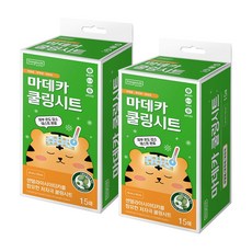 마데카 쿨링시트, 15개입, 2개 15개입, 2개