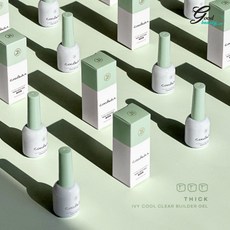 [병타입] 변색없는 논히팅 진비 아이비 쿨리어젤 2종 택1 / 소프트 하드 빌더젤 클리어젤, 하드타입, 1개