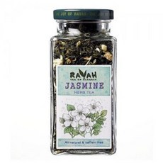 라바티 고급 과일 맛있는 카페 업소용 건강 꽃 잎 허브 차 티 자스민 큰병 65g, 1개, 1개입