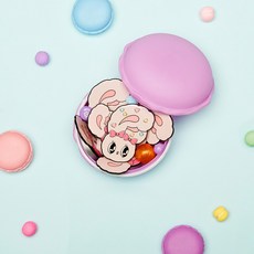 그립톡 에스더버니 캐릭터 베이직 S1 알루미늄 스마트톡, 없음, 에스더버니하트