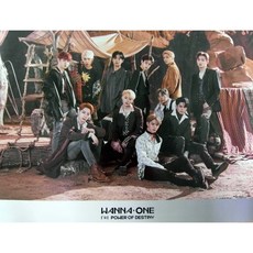 (브로마이드1종+지관통) 워너원 WANNA ONE Power of Destiny ADVENTURE 포스터