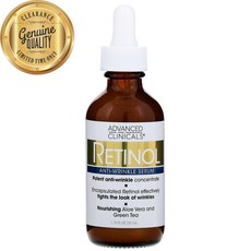 어드밴스드클리니컬스 레티놀 세럼 안티-링클 52ml, 수량: 1　　　　　(상품코드151p)