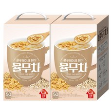 담터 콘푸레이크 현미 율무차 50개입 2개, 18g, 18g