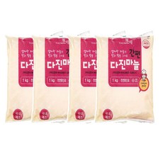 HACCP 인증 국내가공 급속냉동 간편 다진마늘 (1kg), 1kg, 4개