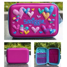 호주 smiggle 필통 하드 EVA 초경량 펜케이스 대용량 크리 에이 티브 필통