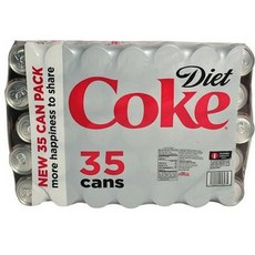 Coca-Cola Diet Coke 미국 코카콜라 다이어트 코크 제로 칼로리 무설탕 355ml(12oz) 35개입, 35개, 354ml