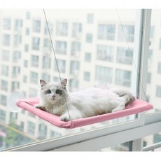 공간활용 해먹(핑크) 윈도우 고양이, 1개