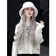 아린스 겨울여자모자 보닛 니트 버킷햇 버킷 귀달이