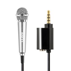 코시 스마트폰 노래방 마이크 실버, MK3060