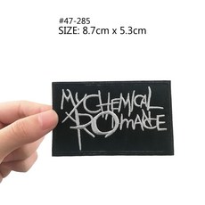 와펜 MY CHEMICAL ROMANCE펑크음악 악대 시리즈 자수 휘장 옷 오바로크 패치