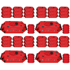 누누베베 벅스 레드 물티슈 캡형 72p x 10팩 + 휴대용 20p x 4팩, 4세트