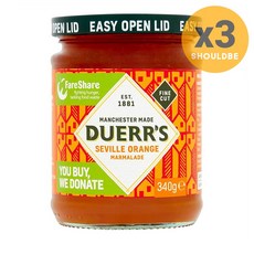 듀어스 마멀레이드 잼 Duerrs Fine Cut Marmalade, 1개, 340g