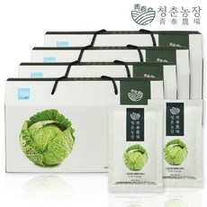 청춘농장 양배추즙 4박스 120포, 상세페이지 참조, 상세페이지 참조