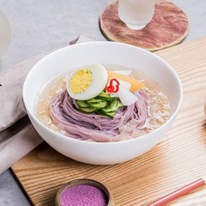 [식품][가정음식][식당] 우리집처럼 편안한 맛!! 지리산 자색 고구마 냉면 (총2kg)