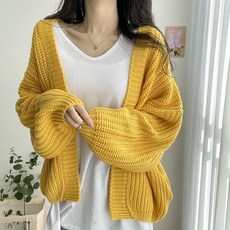 피카부벌룬가디건