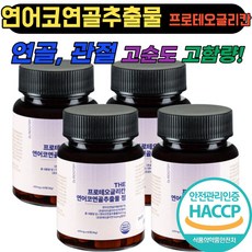 일동 콘드로이친 S 1200mg 관절 영양제 식약처인증, 4개, 60정