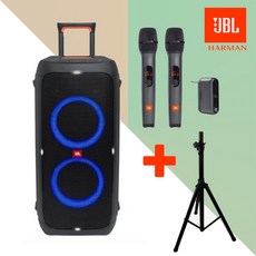 JBL PARTYBOX310 제이비엘 파티박스 310 블루투스 스피커 + JBL 무선마이크 AS3 + 스탠드