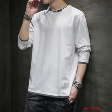 남자여름긴팔니트