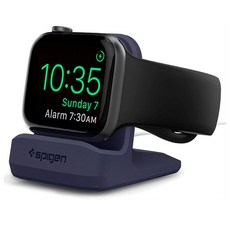 Spigen S350 애플워치 스탠드 충전기 미드나이트 블루 Spigen S350 Designed for Apple Watch Stand