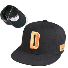 스냅백 트렌드한 일자챙모자 남성힙합 스트릿모자 모자 유행 D9청년 헌팅캡 야구모자 남녀유행 남자모자