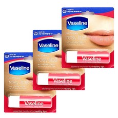Winners Vaseline 립 테라피 립케어 립밤, 로지립스3