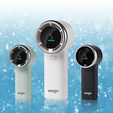 WEGO 초강풍 C타입 휴대용 선풍기, 단품구매, 차콜