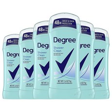 여성용 땀억제 데오드란트 Degree 24H 드라이 여성용 데오드란트 73.7g 6개입, 74g, 6개