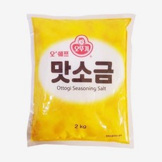 오뚜기 오쉐프 맛소금, 2kg, 2개
