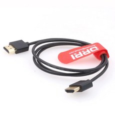 DRRI 소니 A7RV A7III a7s3 FX3 to Atomos Ninja V용 8K HDMI 21 초고속 브레이드 코일 케이블, 스트레이트 케이블, up HDMI-HDMI