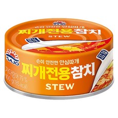 사조 안심 찌개전용참치, 100g, 4개