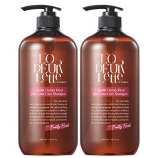 로더렛 컬러 핏 더 일랑 가든 헤어 탈모 샴푸 1000ml, 2개, 1L