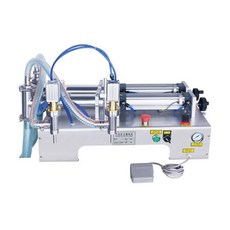 액체 충전 기계 디지털 제어 물 향수 주스 우유 작은 병 항아리 2ml 3500ml, 라이트 그레이, 10-100ml, 110V, 1개