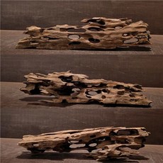 수족관 장식용 천연 다공성 목재 유목 장식 소라게 새우 물고기 액세서리, 2) 1520cm
