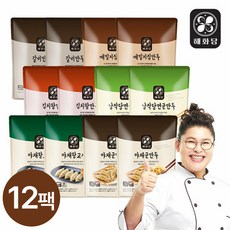 [KT알파쇼핑]먹방의 대모! 이영자의 해화당 만두 6종 12팩 총 3.9kg