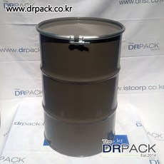 개방형 200리터 스틸드럼통 철드럼통 오픈드럼통 경유보관통 DRPACK, 1개
