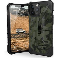 URBAN AWARE GUARE UAG iPhone 12 Pro Max 5G [6.7인치 화면] 견고한 경량 슬림 패스파인더 SE 보호 커버 Forest Camo, 단일옵션