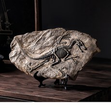 인공 화석 조각 수 지 홈 장식 입상 현대 가구 개선 테이블 장식 조각|동상 & 조각품|, 1개, A