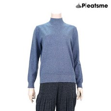 [플리츠미] 젤라 반목 니트티셔츠