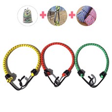 캠핑이즈몰 탄성로프 스트링 20cm40cm60cm 스트레치코드, 40cm