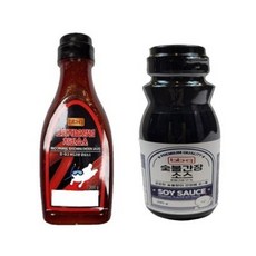 BBQ 오리지널양념 치킨 소스 (300G) +BBQ 숯불간장 소스 (290G) 2종, 1개