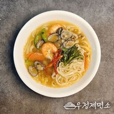 우정본가 [우정제면소] 멸치맛 칼국수 6인분+6인분 (생면2kg+스프12봉)