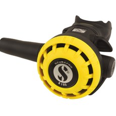 스노클 Scubapro R195OCTOPUS Yellow리필 2등급 헤드 잠수 호흡 조절기 장비, T01-노란색