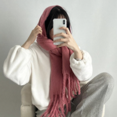 라닛트 남녀공용 커플 목도리 폭닥 목도리 빅 머플러 패션 목도리 6 color