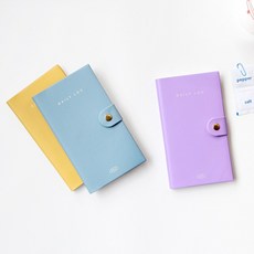 [웨이크업] 2021년 데일리 로그 다이어리 버튼, 옐로우