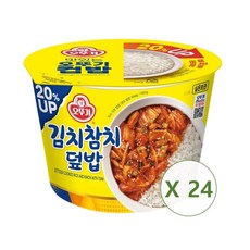 오뚜기 컵밥 김치 참치 덮밥, 310g, 24개